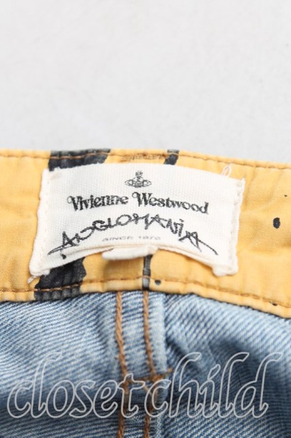 画像3: ANGLOMANIA 中古 / オーブptデニムパンツ 36（S） インディゴ  H-25-09-21-007-pa-OD-ZH (3)