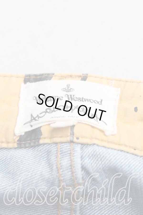 画像3: ANGLOMANIA 中古 / オーブptデニムパンツ 36（S） インディゴ  H-25-09-21-007-pa-OD-ZH (3)