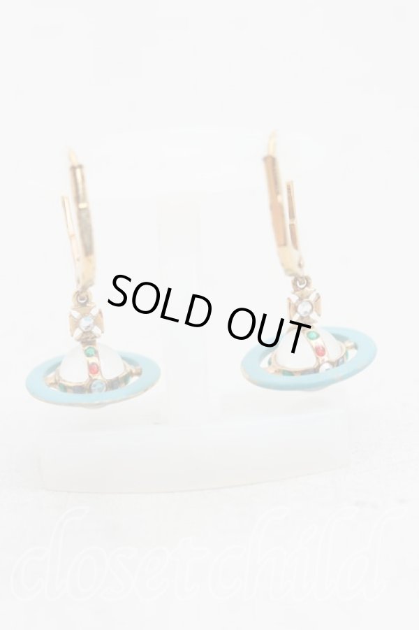 画像4: ヴィヴィアンウエストウッド 中古 / オリジナルプリオーブピアス  マルチ  H-25-09-21-079-er-IN-ZH (4)