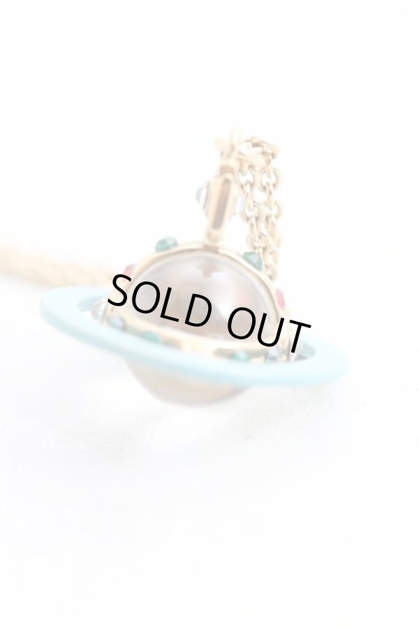 画像2: ヴィヴィアンウエストウッド 中古 / オリジナルタイニーオーブネックレス  マルチ  H-25-09-21-082-nl-IN-ZH (2)