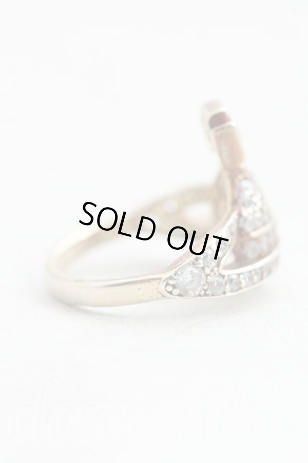 画像3: ヴィヴィアンウエストウッド 中古 / オーブリング XS（9号） ゴールド  H-25-09-21-083-rg-IN-ZH (3)