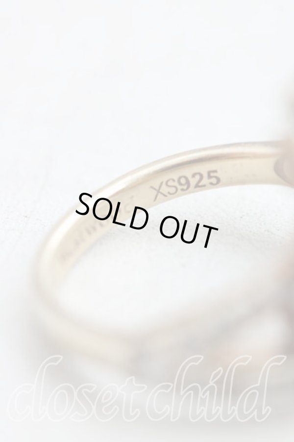 画像6: ヴィヴィアンウエストウッド 中古 / オーブリング XS（9号） ゴールド  H-25-09-21-083-rg-IN-ZH (6)