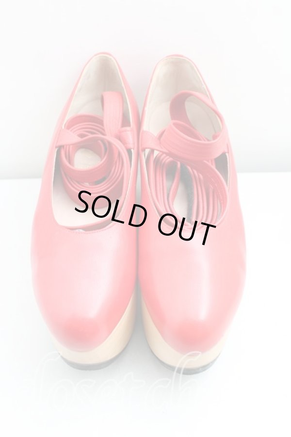 画像2: Worlds End 中古 / ロッキンホースバレリーナ UK5(23.5〜24.0cm) 赤  H-25-09-21-084-sh-IN-ZH (2)