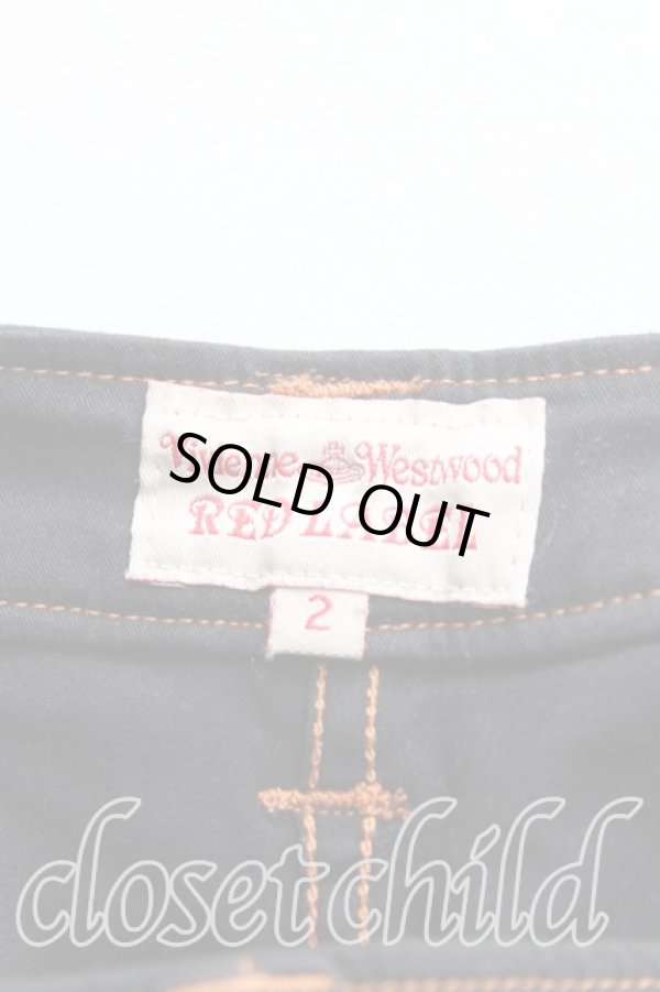 画像3: ヴィヴィアンウエストウッド 中古 / エッセンシャルオーブptショートパンツ 2(9号) 黒  H-25-09-21-009-pa-IN-ZH (3)