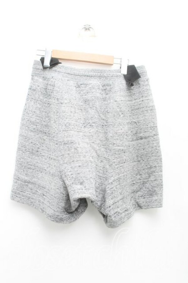 画像2: ANGLOMANIA 中古 / カットラススウェットショートパンツ 38（M） 灰  H-25-09-21-010-pa-OD-ZH (2)