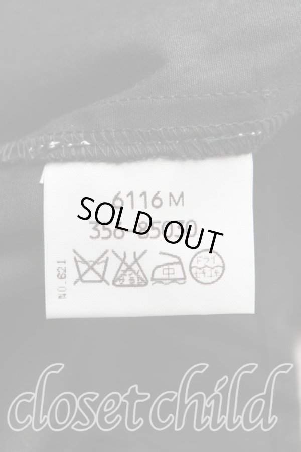 画像4: ヴィヴィアンウエストウッド 中古 / 比翼シャツ II（9号） 黒  H-25-09-21-012-bl-IN-ZH (4)