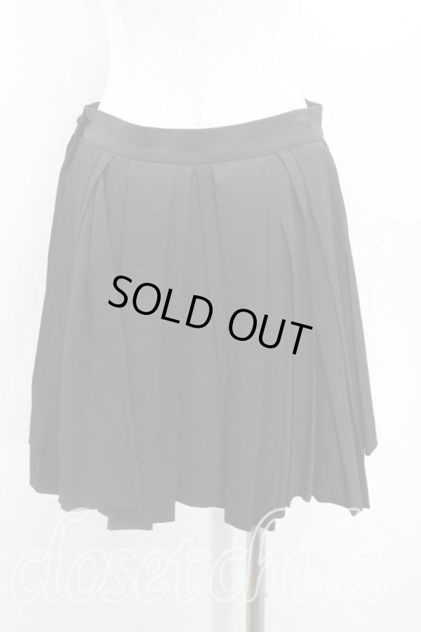 画像2: ヴィヴィアンウエストウッド 中古 / プリーツスカート 2(9号) 黒  H-25-09-21-014-sk-IN-ZH (2)