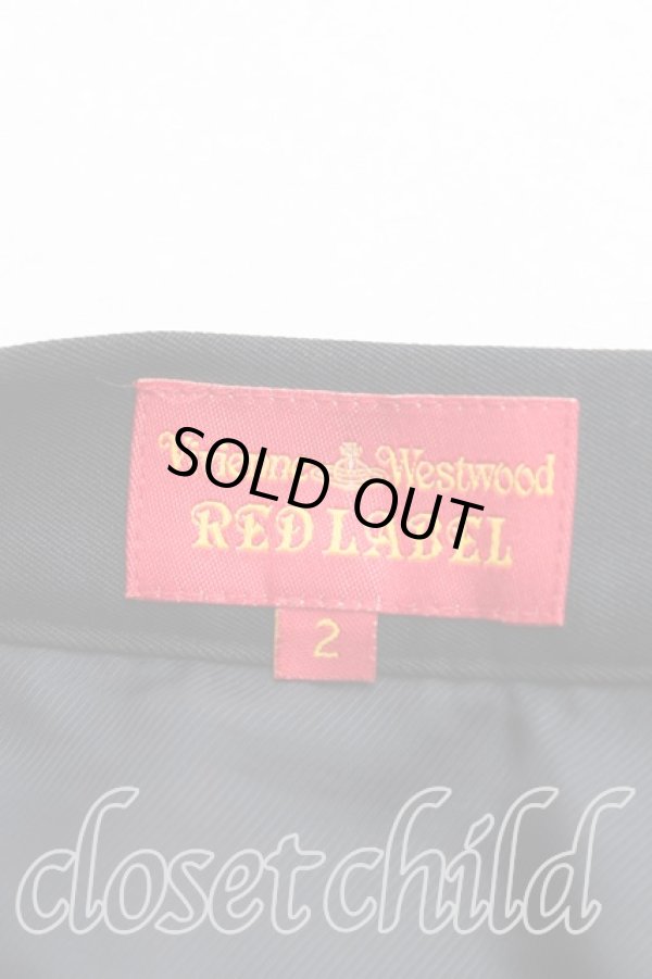 画像3: ヴィヴィアンウエストウッド 中古 / プリーツスカート 2(9号) 黒  H-25-09-21-014-sk-IN-ZH (3)