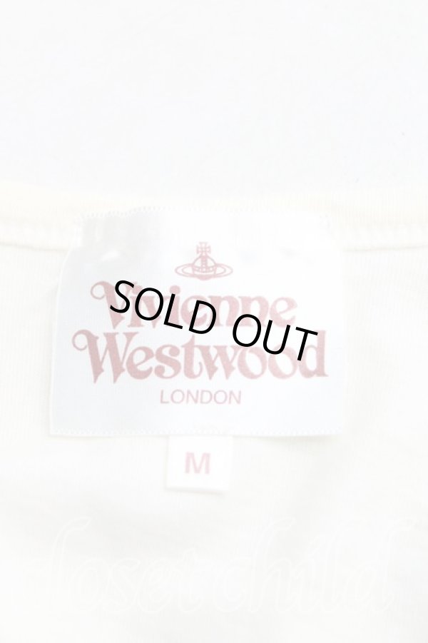 画像3: ヴィヴィアンウエストウッド 中古 / モンキー柄Tシャツ M 白  H-25-09-21-015-ts-OD-ZH (3)