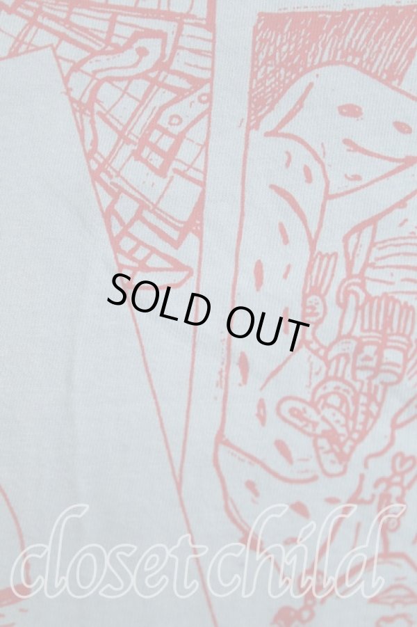 画像5: ヴィヴィアンウエストウッド MAN 中古 / マッテオptTシャツ 50（メンズXL） 青  H-25-09-21-016-ts-IN-ZH (5)