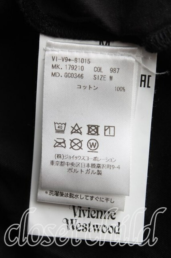画像4: ヴィヴィアンウエストウッド MAN 中古 / IoUptTシャツ M 黒  H-25-09-21-017-ts-IN-ZH (4)