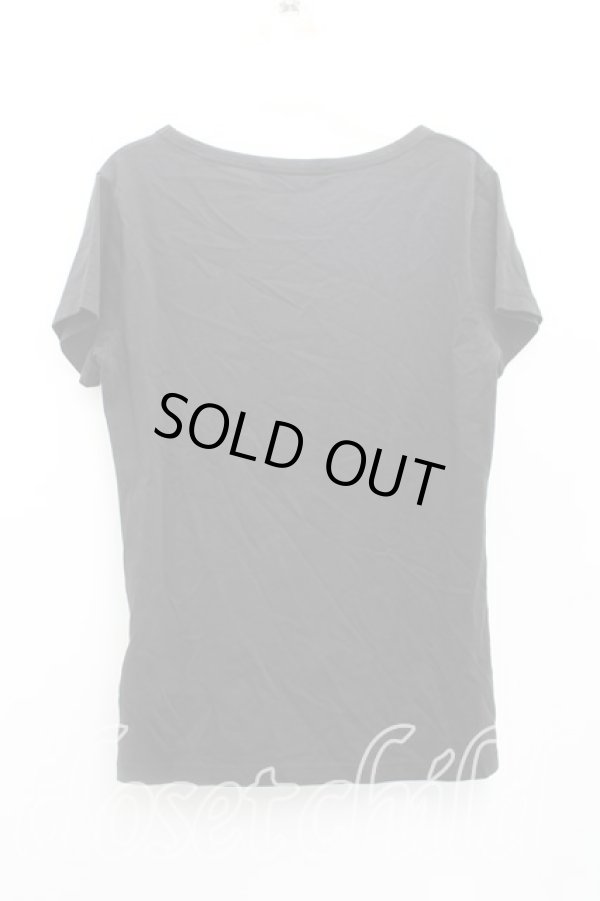 画像2: ヴィヴィアンウエストウッド 中古 / アシメハートptTシャツ S 黒  H-25-09-28-022-ts-IN-ZH (2)