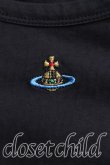 画像6: ヴィヴィアンウエストウッド 中古 / カラーオーブ刺繍Tシャツ S 黒  H-25-09-28-024-ts-IN-ZH (6)