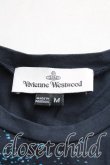 画像3: ヴィヴィアンウエストウッド 中古 / ミルキーウェイTシャツ M 紺  H-25-09-28-025-ts-IN-ZH (3)