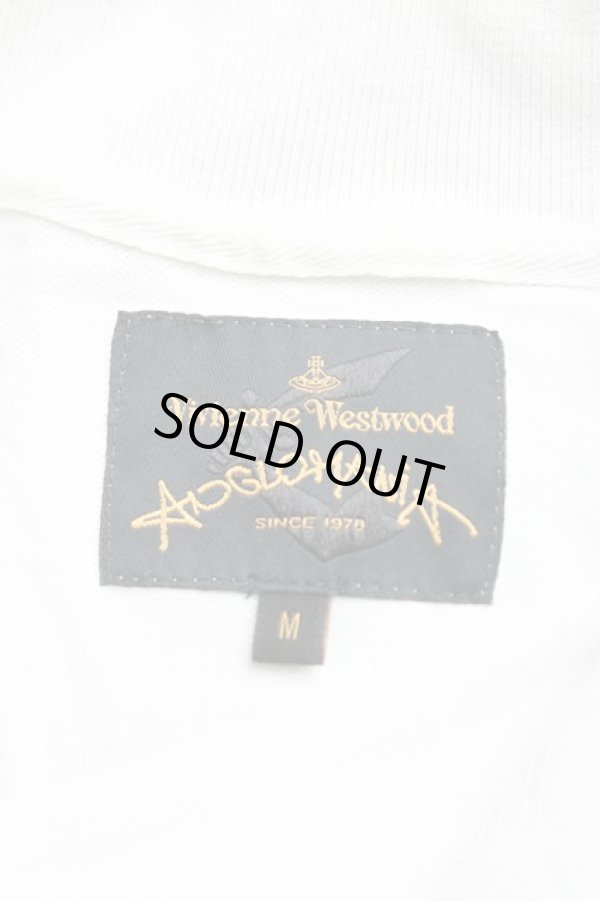 画像3: ANGLOMANIA 中古 / PIQUEポロ M 白  H-25-09-28-026-ts-OD-ZH (3)