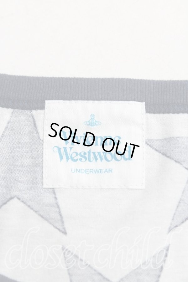 画像3: ヴィヴィアンウエストウッド MAN 中古 / スター柄タンクトップ  灰  H-25-09-28-028-to-OD-ZH (3)