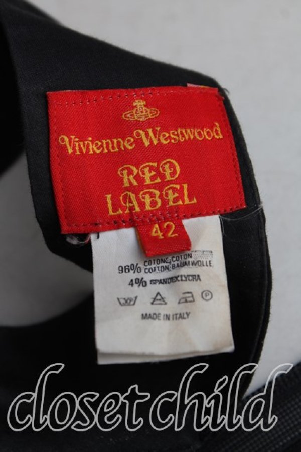 画像3: ヴィヴィアンウエストウッド 中古 / カラーオーブ刺繍コルセット 42（11号） 黒  H-25-09-28-029-to-OD-ZH (3)