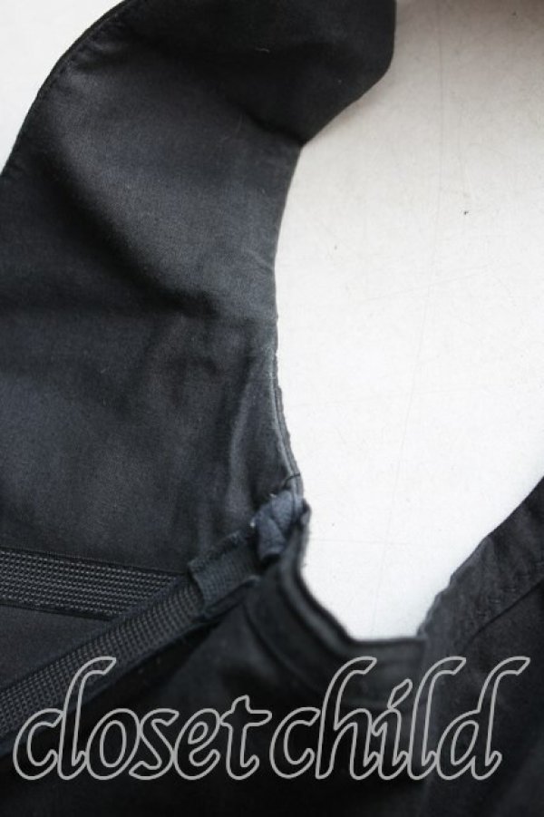 画像5: ヴィヴィアンウエストウッド 中古 / カラーオーブ刺繍コルセット 42（11号） 黒  H-25-09-28-029-to-OD-ZH (5)