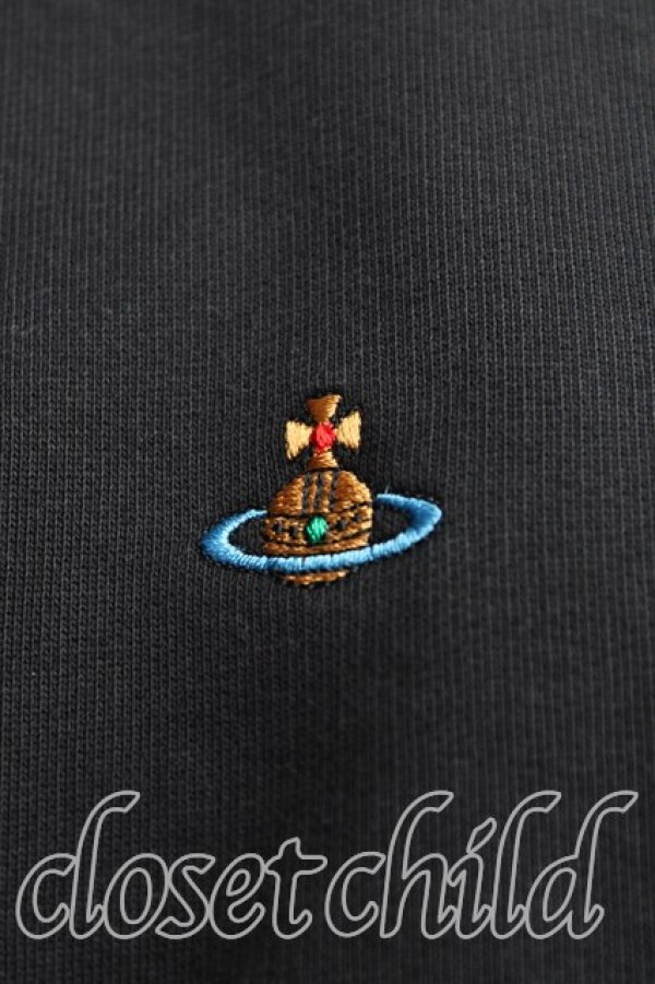 画像6: ヴィヴィアンウエストウッド 中古 / カラーオーブ刺繍プルオーバースウェット XL 黒  H-25-09-28-031-to-OD-ZH (6)