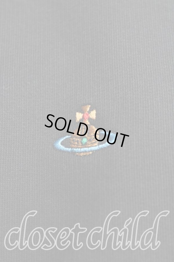 画像6: ヴィヴィアンウエストウッド 中古 / カラーオーブ刺繍プルオーバースウェット XL 黒  H-25-09-28-031-to-OD-ZH (6)