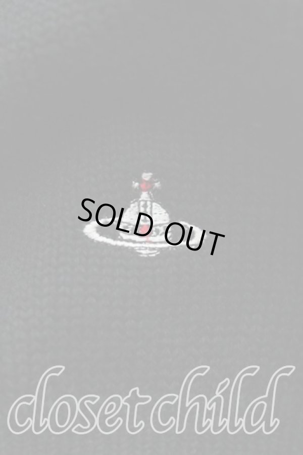 画像6: ヴィヴィアンウエストウッド 中古 / ハートフリルニットカーディガン 00(ワンサイズ) 黒  H-25-09-28-034-to-IN-ZH (6)