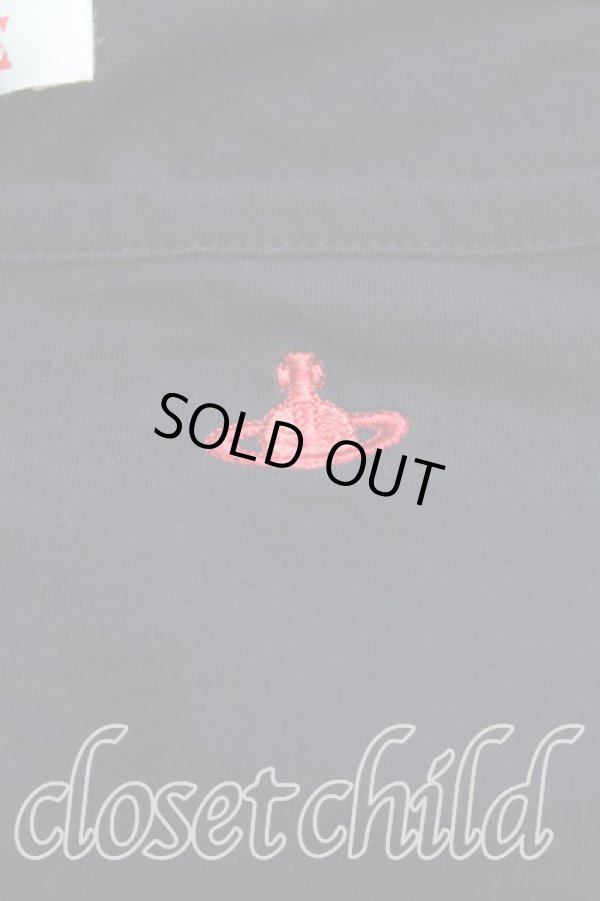 画像6: ヴィヴィアンウエストウッド 中古 / 単色オーブ刺繍タンクトップ 2(9号) 黒  H-25-09-28-036-to-IN-ZH (6)