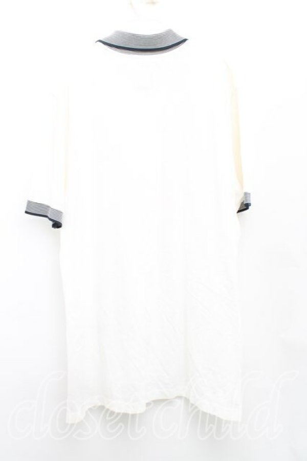 画像2: ヴィヴィアンウエストウッド 中古 / カラーオーブ刺繍ポロシャツ XL 白  H-25-09-28-037-to-OD-ZH (2)