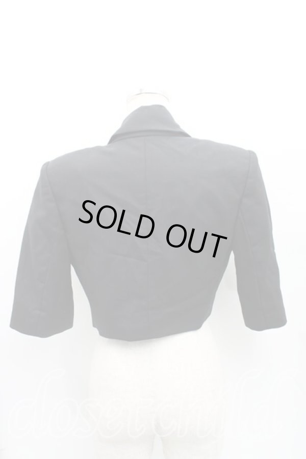 画像2: ヴィヴィアンウエストウッド 中古 / ショートジャケット 40 黒  H-25-09-28-001-jc-OD-ZH (2)