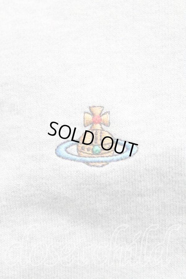 画像5: ヴィヴィアンウエストウッド 中古 / カラーオーブ刺繍プルオーバースウェット S 灰  H-25-09-28-038-to-OD-ZH (5)