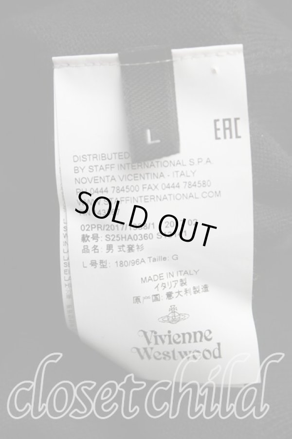 画像4: ヴィヴィアンウエストウッド 中古 / カラーオーブ刺繍ニット L 黒  H-25-09-28-041-to-OD-ZH (4)