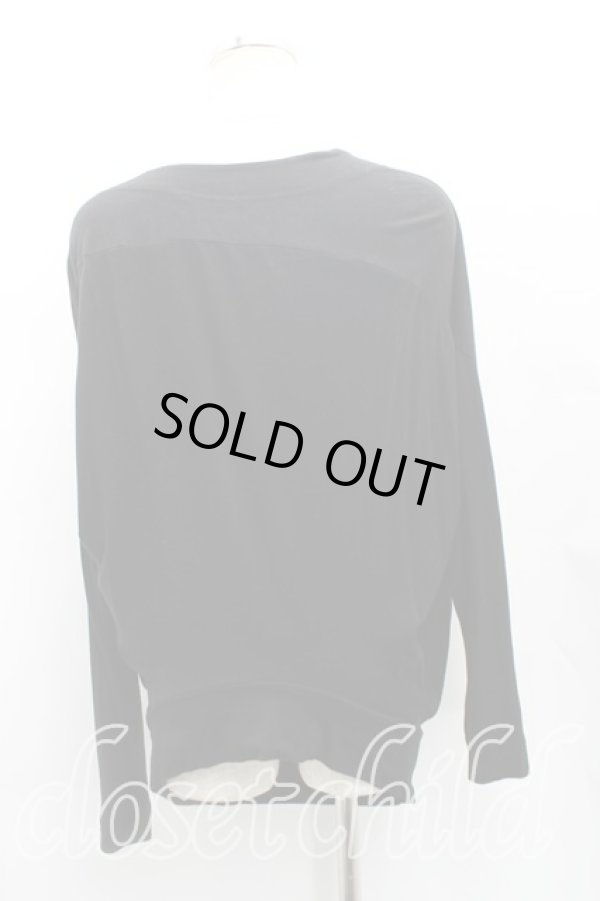 画像2: ヴィヴィアンウエストウッド 中古 / ファックベアptドルマンカットソー 2(9号) 黒  H-25-09-28-043-to-IN-ZH (2)