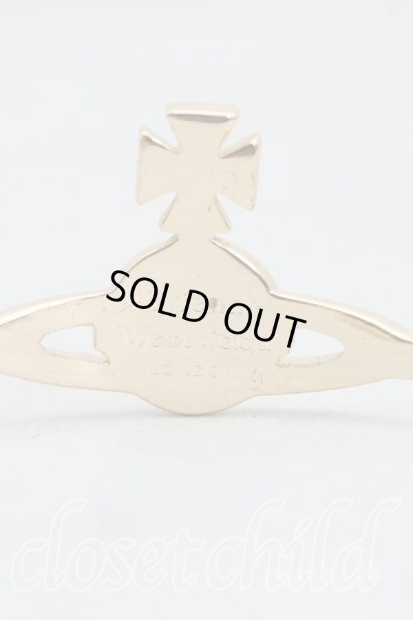 画像4: ヴィヴィアンウエストウッド 中古 / マルチストーンバングル  ゴールド  H-25-09-28-044-ac-OD-ZH (4)