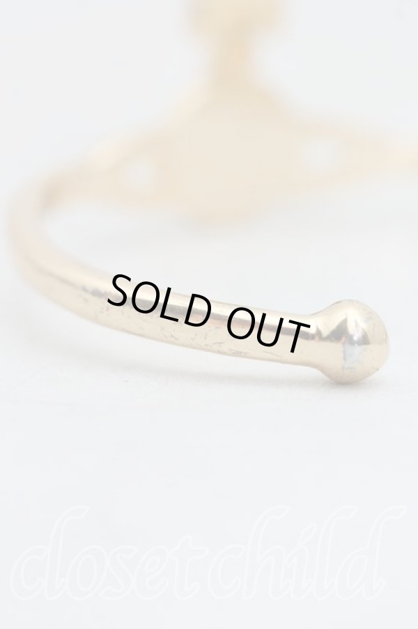 画像5: ヴィヴィアンウエストウッド 中古 / マルチストーンバングル  ゴールド  H-25-09-28-044-ac-OD-ZH (5)