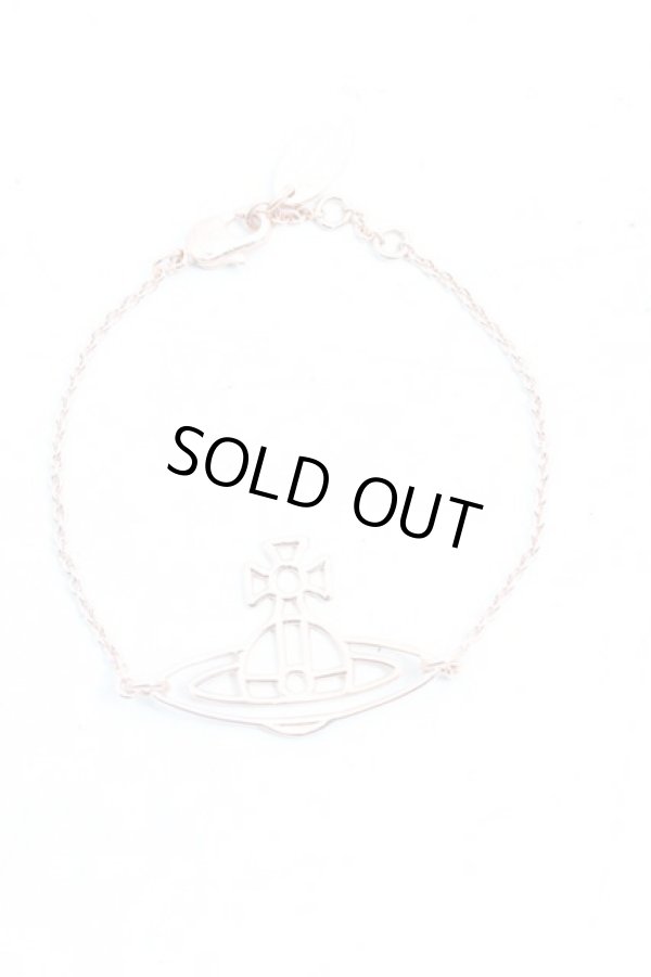 画像2: ヴィヴィアンウエストウッド 中古 / シンラインオーブブレスレット  ピンクゴールド  H-25-09-28-046-ac-OD-ZH (2)