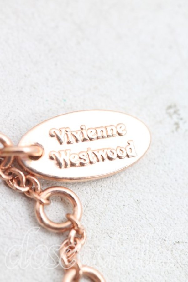 画像3: ヴィヴィアンウエストウッド 中古 / シンラインオーブブレスレット  ピンクゴールド  H-25-09-28-046-ac-OD-ZH (3)