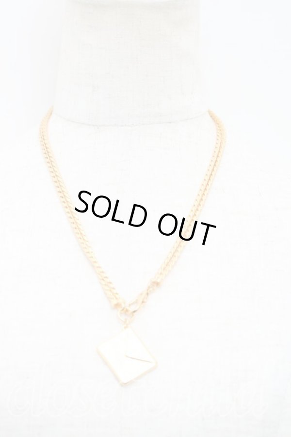 画像5: ヴィヴィアンウエストウッド 中古 / VALENTINES ENVELOPE ネックレス  ゴールド  H-25-09-28-048-ac-OD-ZH (5)