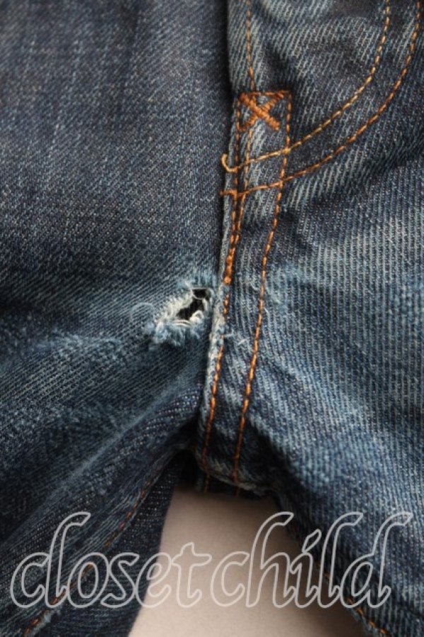 画像5: ヴィヴィアンウエストウッド Anglomania and Lee 中古 / ロウクラッチジーン W32 インディゴ  H-25-09-28-005-pa-OD-ZH (5)