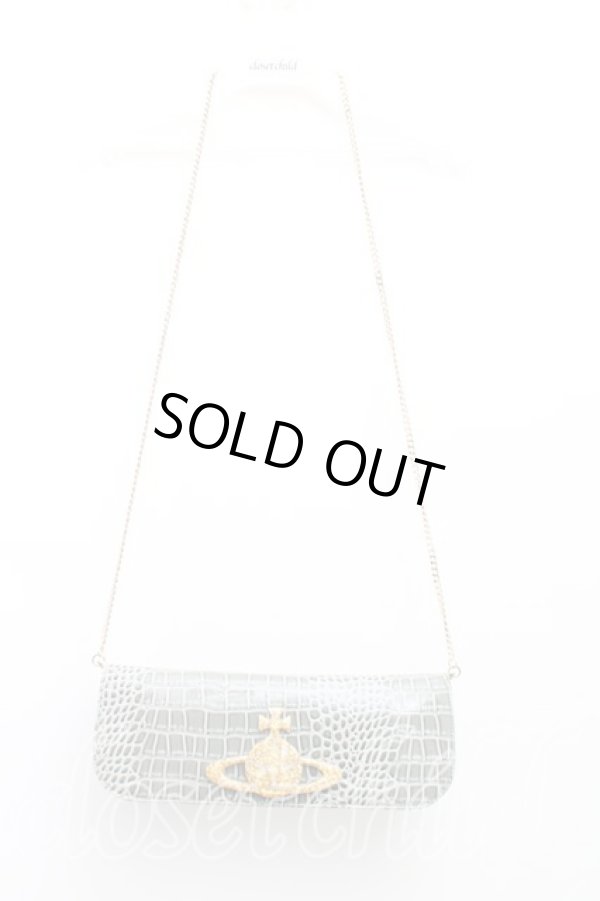 画像2: ヴィヴィアンウエストウッド 中古 / チャンスリーチェーンバッグ  灰  H-25-09-28-053-ba-OD-ZH (2)