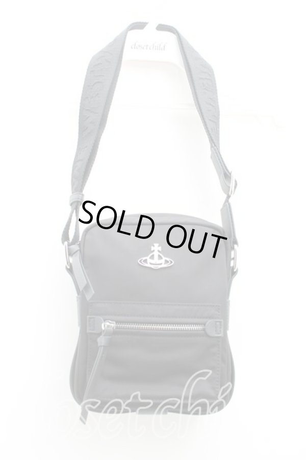 画像2: ヴィヴィアンウエストウッド 中古 / JACKSON　CROSSBODY　SATCHELS  黒  H-25-09-28-055-ba-OD-ZH (2)