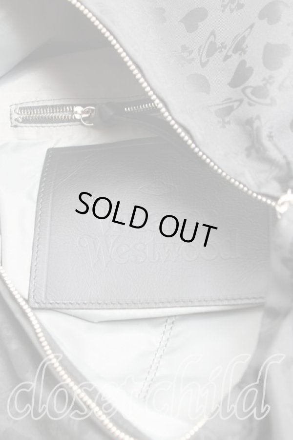 画像4: ヴィヴィアンウエストウッド 中古 / マンチェスターリュック  黒  H-25-09-28-056-ba-OD-ZH (4)