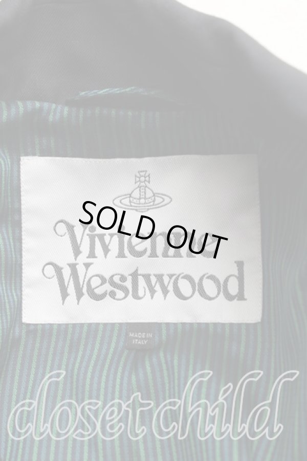 画像3: ヴィヴィアンウエストウッド 中古 / ショートジャケット 40 黒  H-25-09-28-001-jc-OD-ZH (3)