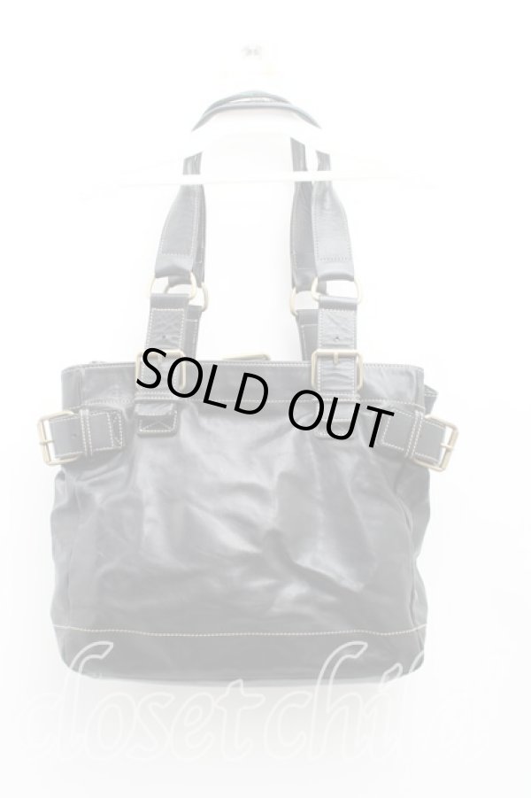 画像2: ヴィヴィアンウエストウッド 中古 / アコードトートバッグ  黒  H-25-09-28-058-ba-IN-ZH (2)