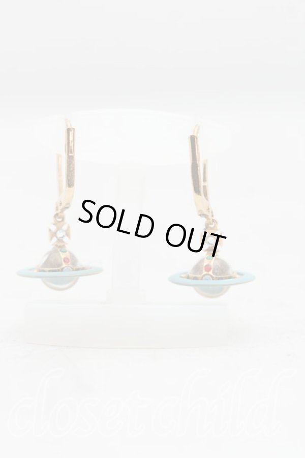 画像4: ヴィヴィアンウエストウッド 中古 / オリジナルプチオーブピアス  ゴールド  H-25-09-28-060-er-IN-ZH (4)