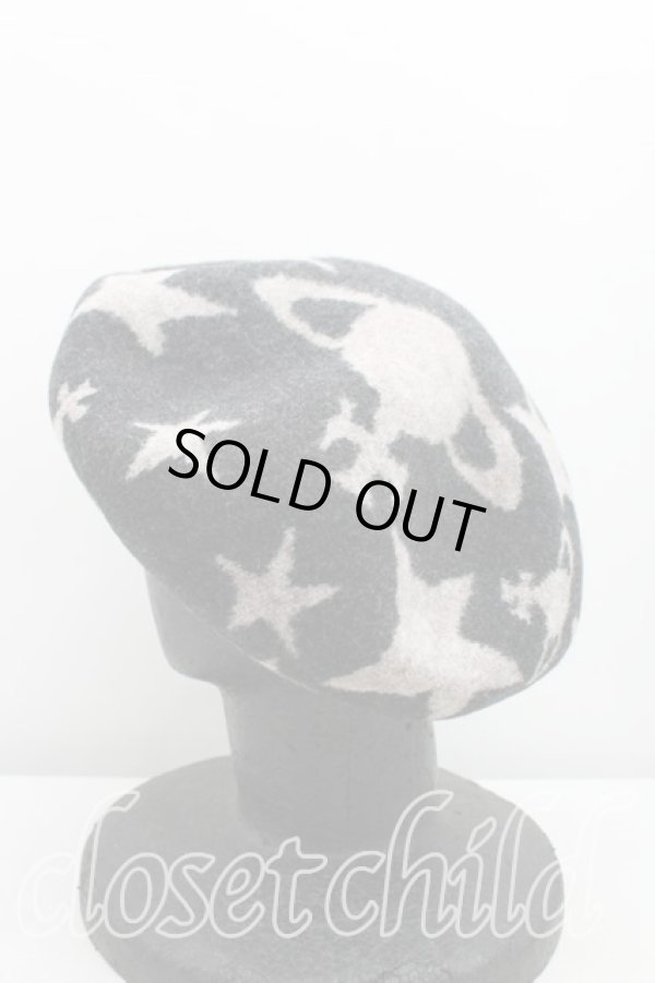 画像2: ヴィヴィアンウエストウッド 中古 / スター&オーブ  黒×ベージュ  H-25-09-28-066-ha-IN-ZH (2)