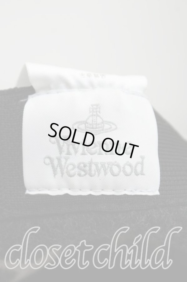 画像4: ヴィヴィアンウエストウッド 中古 / スター&オーブ  黒×ベージュ  H-25-09-28-066-ha-IN-ZH (4)