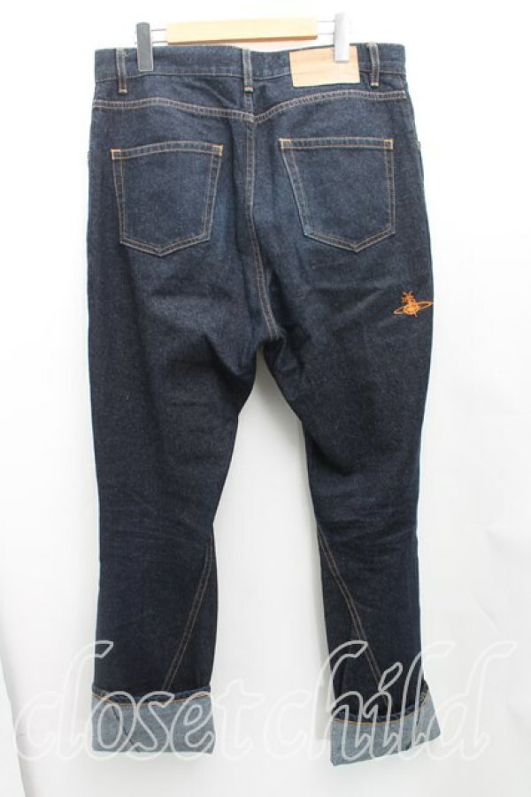 画像2: ヴィヴィアンウエストウッド 中古 / アルコホリックデニム S インディゴ  H-25-09-28-007-pa-OD-ZH (2)