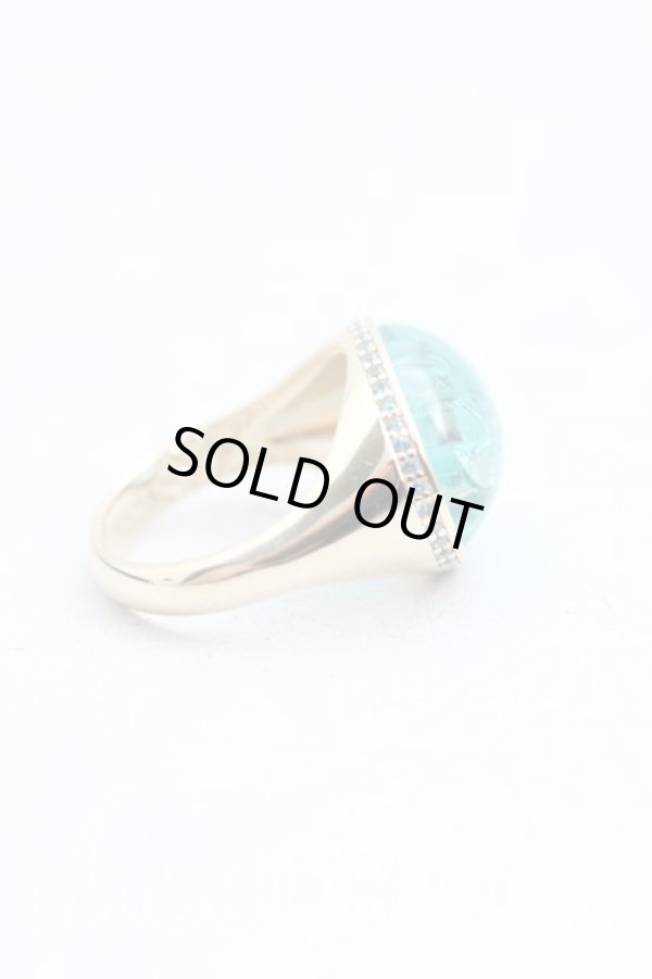 画像3: ヴィヴィアンウエストウッド 中古 / ELVIREリング S(12号） ゴールド  H-25-09-28-068-rg-OD-ZH (3)