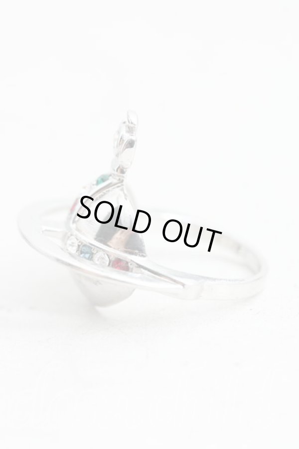 画像2: ヴィヴィアンウエストウッド 中古 / 【復刻】SOLID ORBリング M(14号） シルバー  H-25-09-28-069-rg-OD-ZH (2)