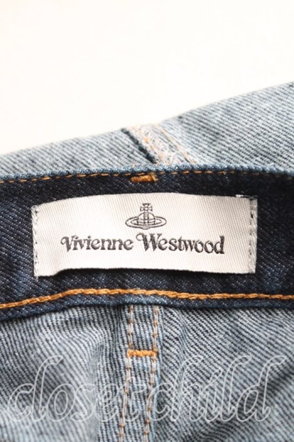 画像3: ヴィヴィアンウエストウッド 中古 / アルコホリックデニム S インディゴ  H-25-09-28-007-pa-OD-ZH (3)