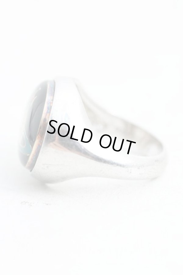 画像2: ヴィヴィアンウエストウッド 中古 / 【復刻】エナメルオーブリング S(号) シルバー  H-25-09-28-071-rg-IN-ZH (2)